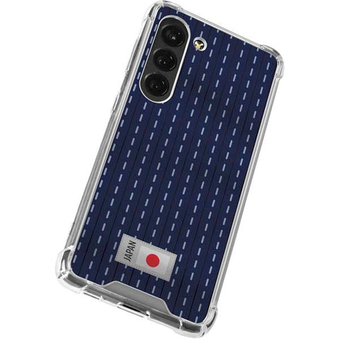 Japan Soccer Flag Galaxy S23 Clear Case
